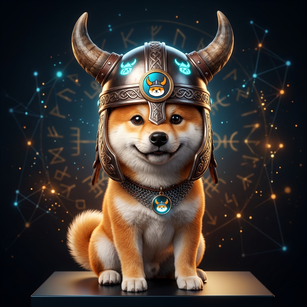 FLOKI Mascot Raja FLOKI Token